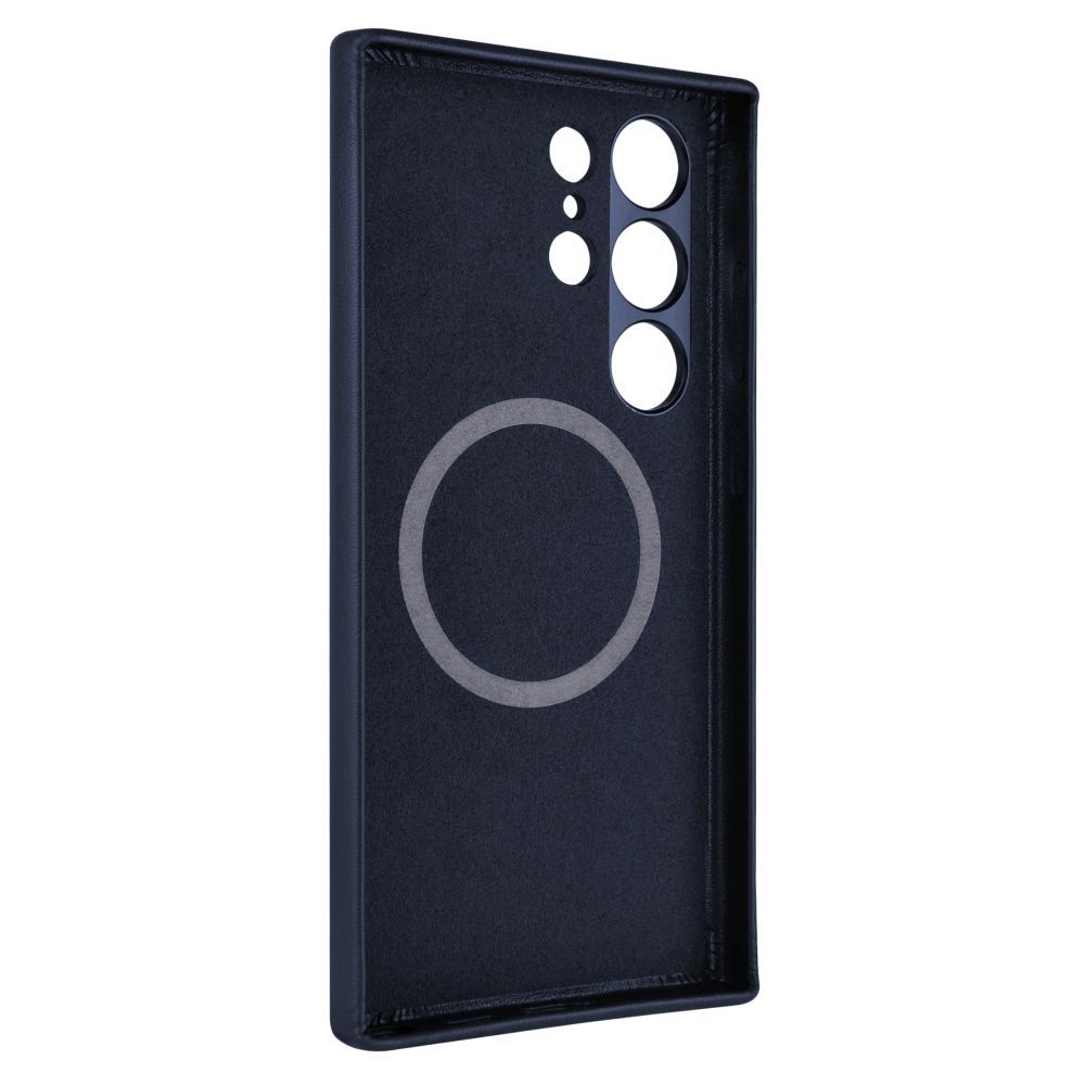 Etui Fixed MagLeather do Samsung Galaxy S24 Ultra, niebieskie